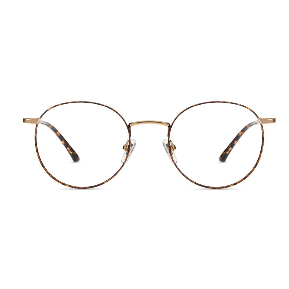 Stylish Dark Tortoise Blue Light Glasses | 50-20-138
